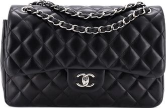 Chanel quilted flap shoulder bag - women - Calf Leather/Lambskin - One Size - Black