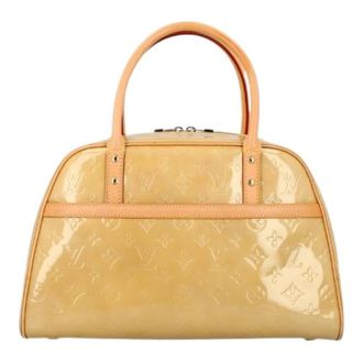 Louis Vuitton Pre-owned Tompkins Square Handtas - Dames - Vintage Handtas - Beige - ONE Size - Leer - Vintage