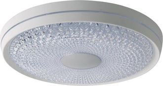 N&auml;ve Naeve Boise L&aacute;mpara De Techo Led Decorativa Empotrada Regulable, Blanca, 3000-6500 K, Control Remoto