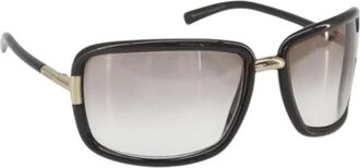 Gucci Pre-owned Accessories, female, Brown, Size: ONE SIZE Pre-owned Plastic Sunglasses