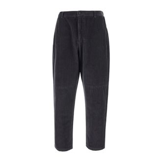 Mauro Grifoni Pantaloni dritti in velluto - - Trousers - Uomo - Grigio - S