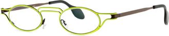 Theo Eyewear Occhiali tondi - Marrone