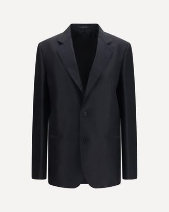 Gucci Silk faille Jacket Female 40