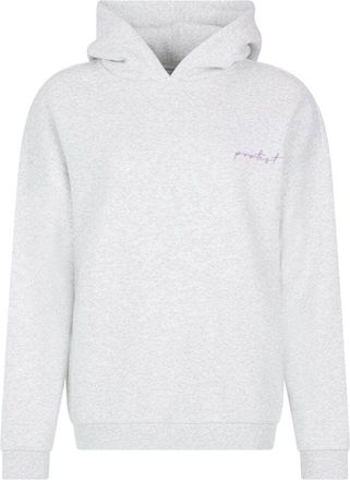 Protest Kapuzenpullover PROTEST Kapuzenpullover PRTDAFNE, Damen, Gr. XL, weiss (wei&szlig; melange), Obermaterial: 70% Baumwolle CO. 30% Polyester PES., Pullover Ka