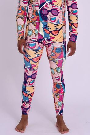 OOSC Baselayer Pant - Comic Book Candy Mens in Multi-Colour at Nordstrom, Size Small