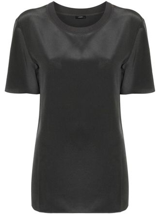 Joseph Soie Rubin T-shirt - Grey