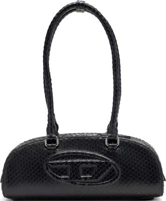 Diesel Borsa A Tracolla Diesel Dome Con Logo In Rilievo
