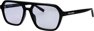 Saint Laurent SL 905 Zonnebril - unisex - Accessoires - Zwart - Maat: 55 MM