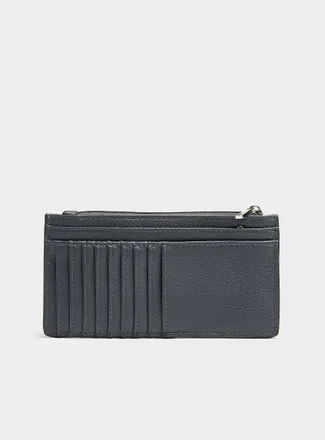Simons Womens Textured minimalist wallet