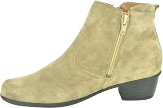 Waldl&auml;ufer Botje 2Tiret 3cm - Dames - Cowboylaarzen - Beige - 36 EU - Su&egrave;de - Schoenen
