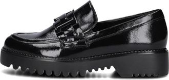 Gabor Elegante Zwarte Loafers Stijlvol Model - Dames - Loafers - Zwart - 37 EU - Schoenen