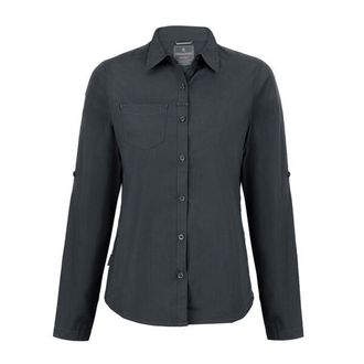 Craghoppers Dames/dames Expert Kiwi Shirt met lange mouwen (Koolstofgrijs)