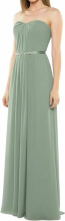 Milano Formals Radiant Elegance Gown In Sage