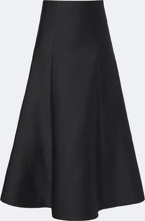Roland Mouret Taffeta midi skirt