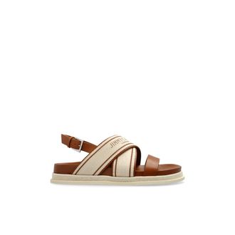 Jimmy Choo London Flat Sandals, female, Brown, 6 UK, Sandals Joa