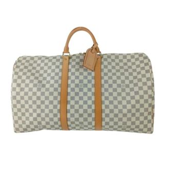 Louis Vuitton Vintage Weekend Bags, unisex, White, ONE SIZE, Pre-owned Boston Bag