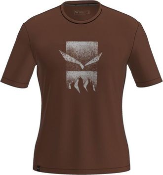 Salewa Eagle 3Cime T-Shirt Funktionsshirt f&uuml;r Herren | braun