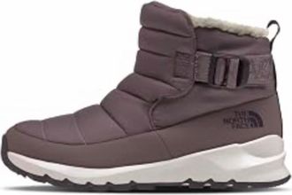The North Face Womens Thermoball Pull-On Bootie In Purple/taupe