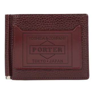 Porter-Yoshida & Co. Wallets & Cardholders, male, Red, Size: ONE SIZE Glaze Wallet