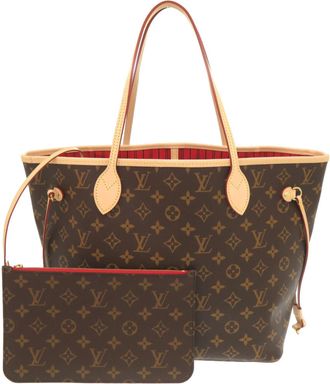 Louis Vuitton Monogram Cerise Monogram Monogram Pouch Tote Bag (Pre-Owned)