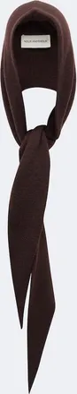 Nour Hammour Niale cashmere hood