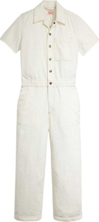 Levi's Dames Heritage Col Regular Jumpsuit (Off White)
