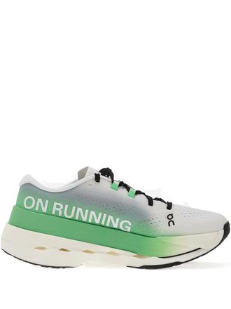 On Running Cloudboom Max logo-print sneakers - men - Recycled Polyester/Fabric/Rubber - 10.5 - Grey