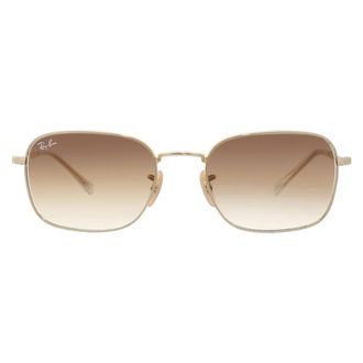 Ray-Ban Brown Gradient Rectangular Unisex Sunglasses RB3706 001/51 54