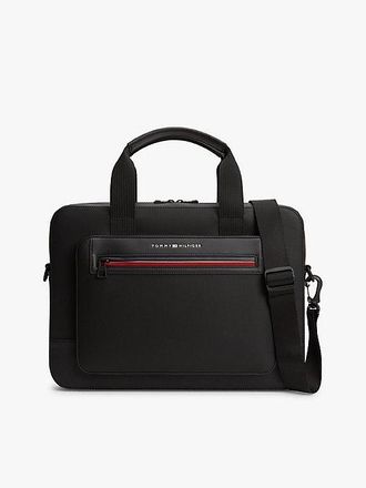 Tommy Hilfiger Metal Logo Laptop Bag