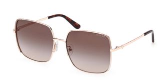 Guess GU00194 28F Womens Sunglasses Gold Size 58