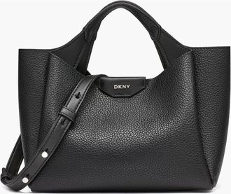 DKNY Willa Mini Satchel in Black/silver at Nordstrom