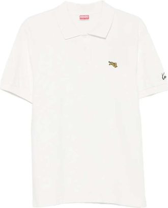 Kenzo poloshirt met tijgerpatch