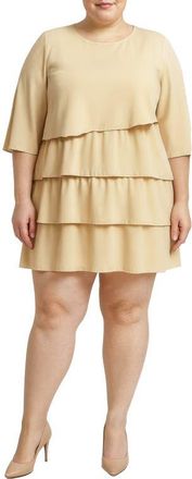 Standards & Practices Tiered Minidress at Nordstrom, Size 1X