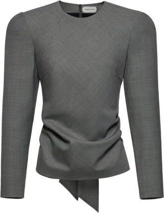 Magda Butrym Donna, Camicette, Grigio, S, new