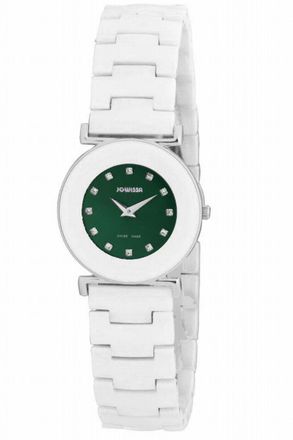 Jowissa Elegance WoMens Green Watch - White - One Size