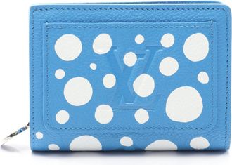 Louis Vuitton Blue White Monogram Empreinte Wallet (Bi-Fold) (Pre-Owned)