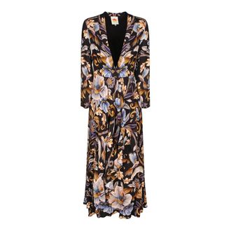 Farm Rio Maxi Jurk - Dames - Maxi kleedjes - Veelkleurig - XS - Kleedjes