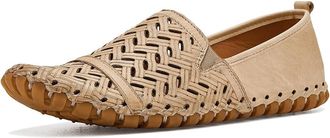 Spring Step Kapri Womens Slippers Beige : EU 37 (US Womens 6.5-7) M, Leather