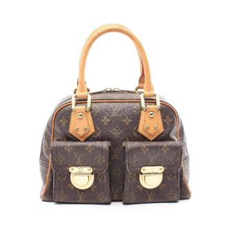 Louis Vuitton Pre-owned Handbags, female, Brown, Size: ONE SIZE Pre-owned Canvas Handbag