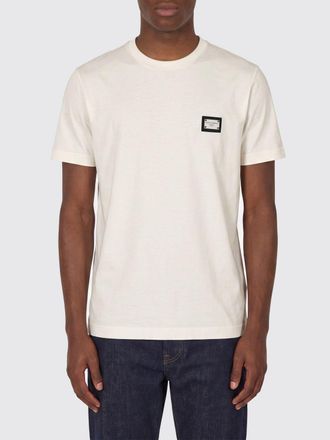 Dolce & Gabbana T-shirt in cotone con logo Dolce & Gabbana