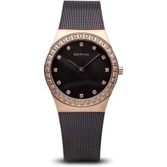Bering Dames keramisch horloge 35 mm armband roestvrij staal- keramiek 32435-999 - Dames - Horloges - Geel - ONE Size - Accessoires