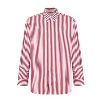 Ami Camicia a righe Large - - Shirts - Uomo - Rosso - M