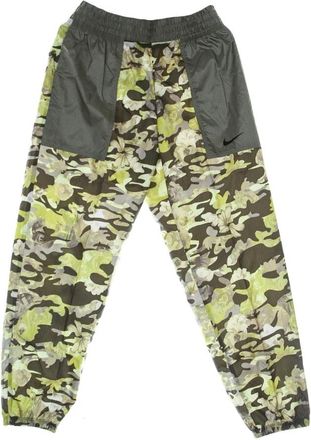Nike Trainingsbroek met bloemenprint - Dames - Outdoor broeken - Veelkleurig - L - Polyester - Fitness