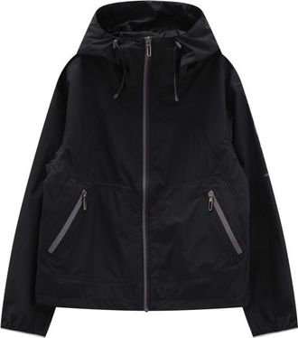 F.lli Campagnolo Packable Jacket Fix Hood Regenjacke f&uuml;r Damen | schwarz