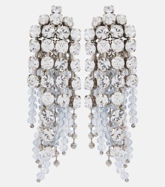 Givenchy Crystal Bow drop earrings