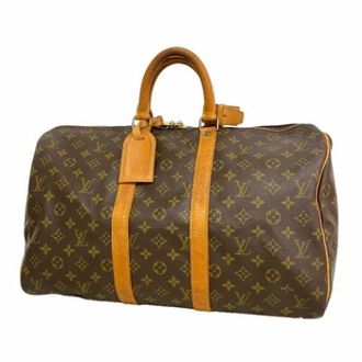 Louis Vuitton Pre-owned Boston Bag - unisex - Louis Vuitton Vintage - Vintage Weekend Bags - Brown - ONE SIZE - Pre-owned