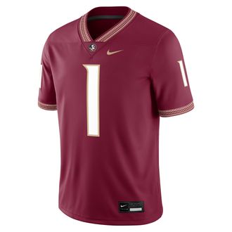 Nike Tommy Castellanos Florida State Mens Nike Mens Dri-FIT College NIL Game Jersey in Red | NC2F08A8FTN-WK9