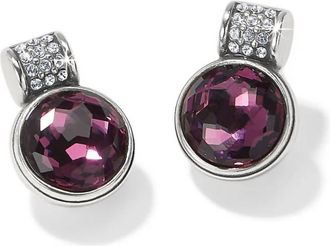 Brighton Womens Meridian Aurora Post Earrings In Amethyst