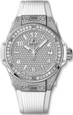 Hublot One Click Automatic Diamond Ladies Watch 465.SE.9010.RW.1604