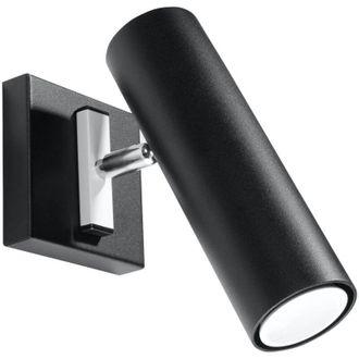 Wonderlamp Aplique De Pared Zani Negro